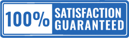 100% Satisfaction Guaranteed
